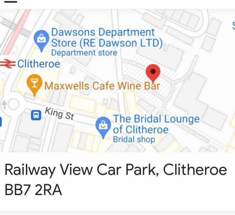 Clitheroe Town Centre Modern 2 Bed Apartment Buitenkant foto